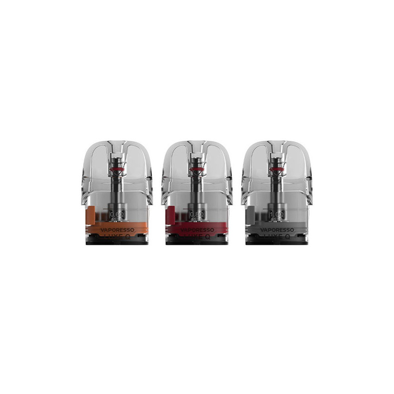 Pod de remplacement Luxe Q 3ml (0.8/1.0/1.6) - Vaporesso (pack de 4)