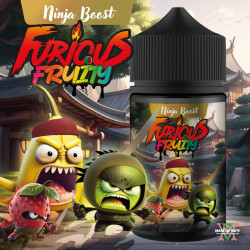 Ninja Boost 50ml Furious Fruity - Made in Vape Ninja Boost 50ml Furious Fruity - Made in Vape