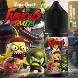 Concentré Ninja Boost 30ml Furious Fruity - Made in Vape (5 pièces) Concentré Ninja Boost 30ml Furious Fruity - Made in Vape (5 pièces)