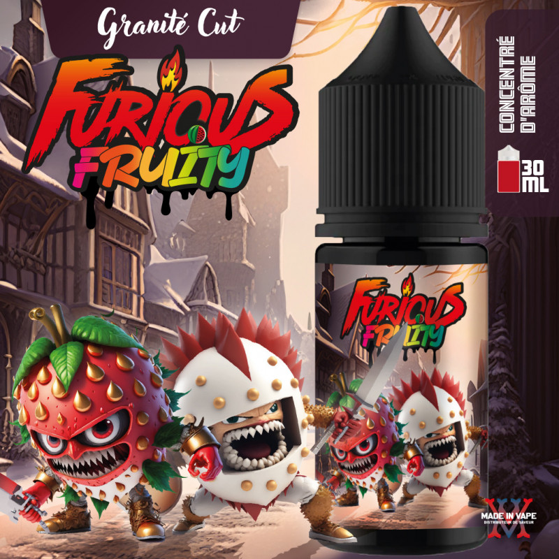 Concentré Granite Cut 30ml Furious Fruity - Made in Vape (5 pièces)