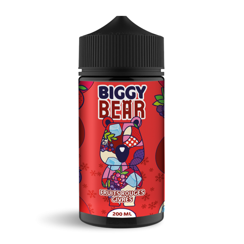 Fruits Rouges Givrés 200ml - Biggy Bear Fruits Rouges Givrés 200ml - Biggy Bear