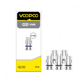 Résistances PnP VM6 V2 (0.15ohm) - Voopoo (pack de 5)
