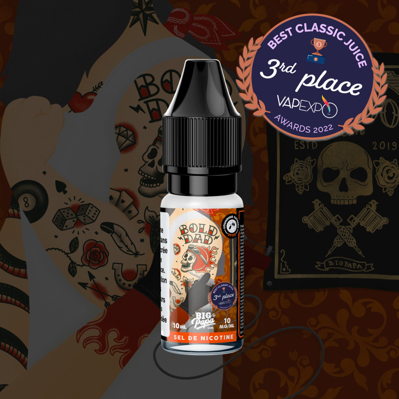 Bold Dad Salt 10ml - Big Papa (10 pièces)