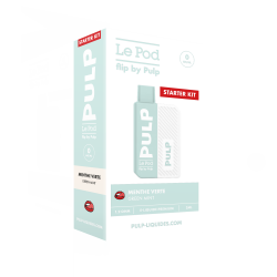 Kit Pod Flip Menthe Verte 2ml - Pulp