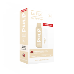Kit Pod Flip Caramel Original 2ml - Pulp