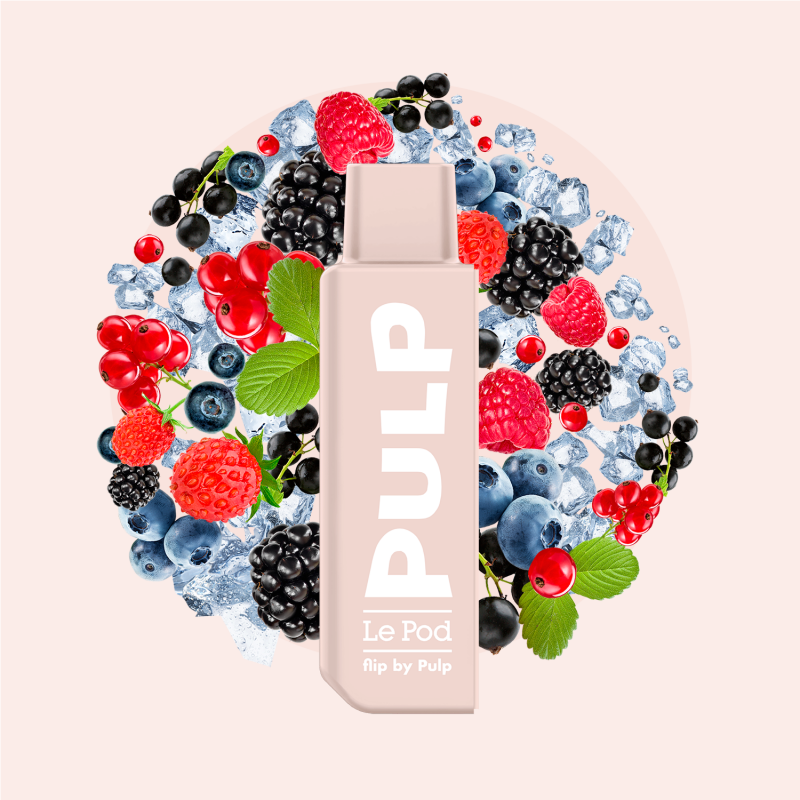 Pod Pré-remplis Flip Fruits Rouges Glacés 2ml - Pulp