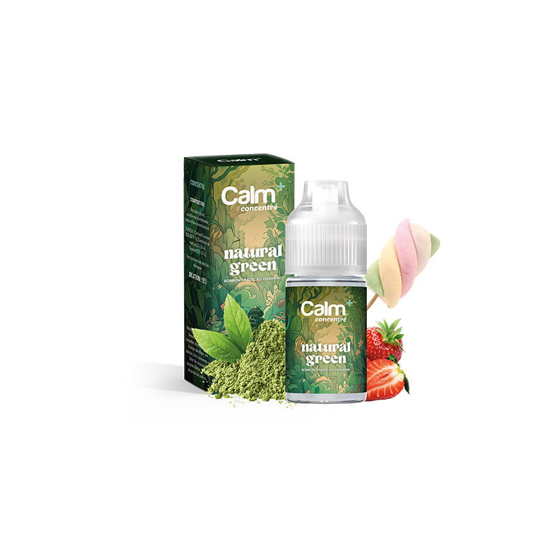 Concentré Natural Green- Calm + (10 pièces)