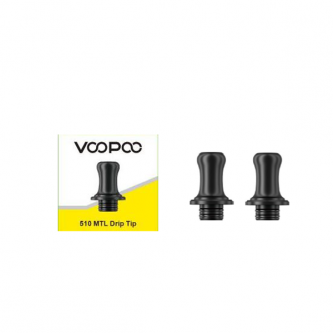 Drip Tip 510  MTL pour Pod PnP-X Voopoo (pack de 2)