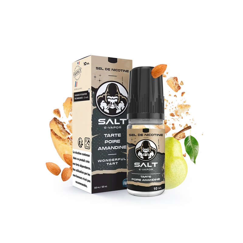 Wonderful Tart Poire 10ml Salt E-Vapor - Le French Liquide (6 pièces)