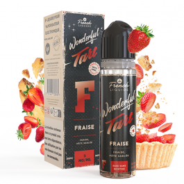 Kit Easy2Shake Fraise 60ml Wonderful Tart - Le French Liquide