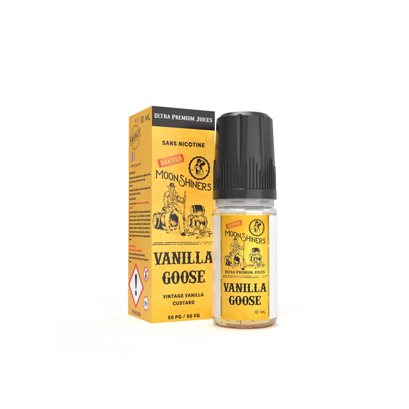 Vanilla Goose 10ml Moonshiners - Le French Liquide (6 pièces)