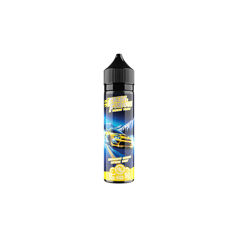 Yellow Turbo 50ml Fresh & Furious - Vape Maker Yellow Turbo 50ml Fresh & Furious - Vape Maker