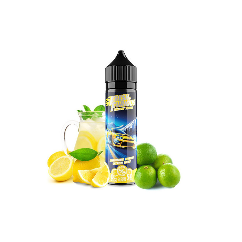 Yellow Turbo 50ml Fresh & Furious - Vape Maker