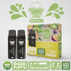 Pod de remplacement pré-remplis 2ml (pack de 5) - Ma Petite Vape Pod de remplacement pré-remplis 2ml (pack de 5) - Ma Petite Vape