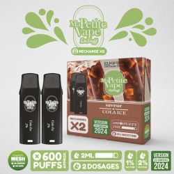 Pod de remplacement pré-remplis 2ml (pack de 5) - Ma Petite Vape Pod de remplacement pré-remplis 2ml (pack de 5) - Ma Petite Vape