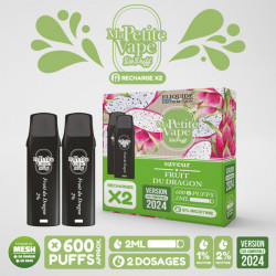 Pod de remplacement pré-remplis 2ml (pack de 5) - Ma Petite Vape Pod de remplacement pré-remplis 2ml (pack de 5) - Ma Petite Vape