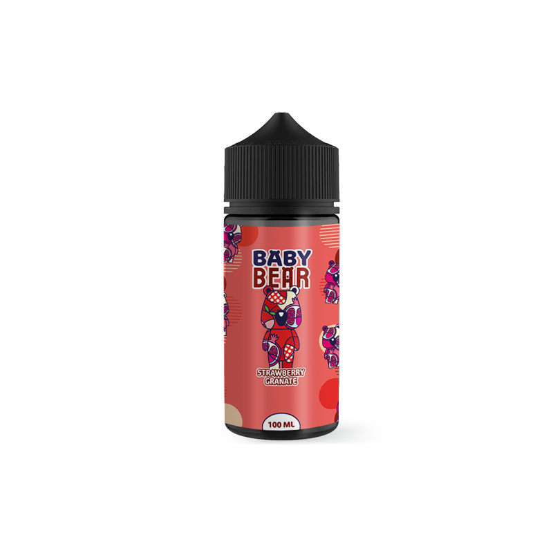 Strawberry Granate 100ml - Baby Bear Strawberry Granate 100ml - Baby Bear