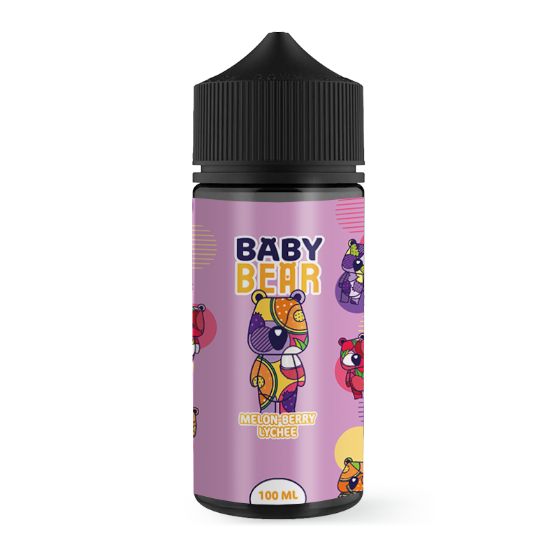 Melon Berry Lychee 100ml - Baby Bear Melon Berry Lychee 100ml - Baby Bear