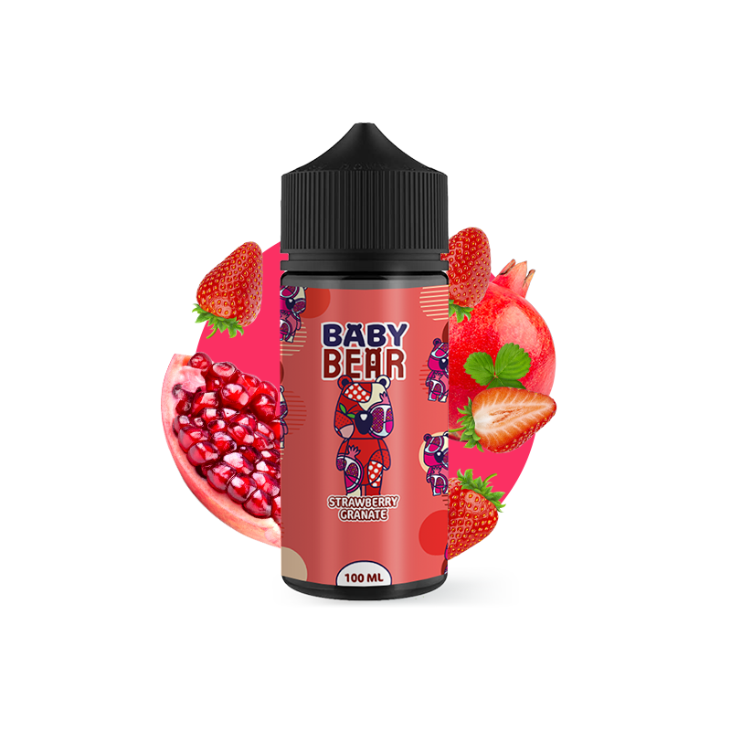 Strawberry Granate 100ml - Baby Bear