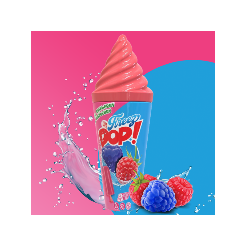 Pop Raspberry 50ml Freez Pop - E-cone - Vape Maker