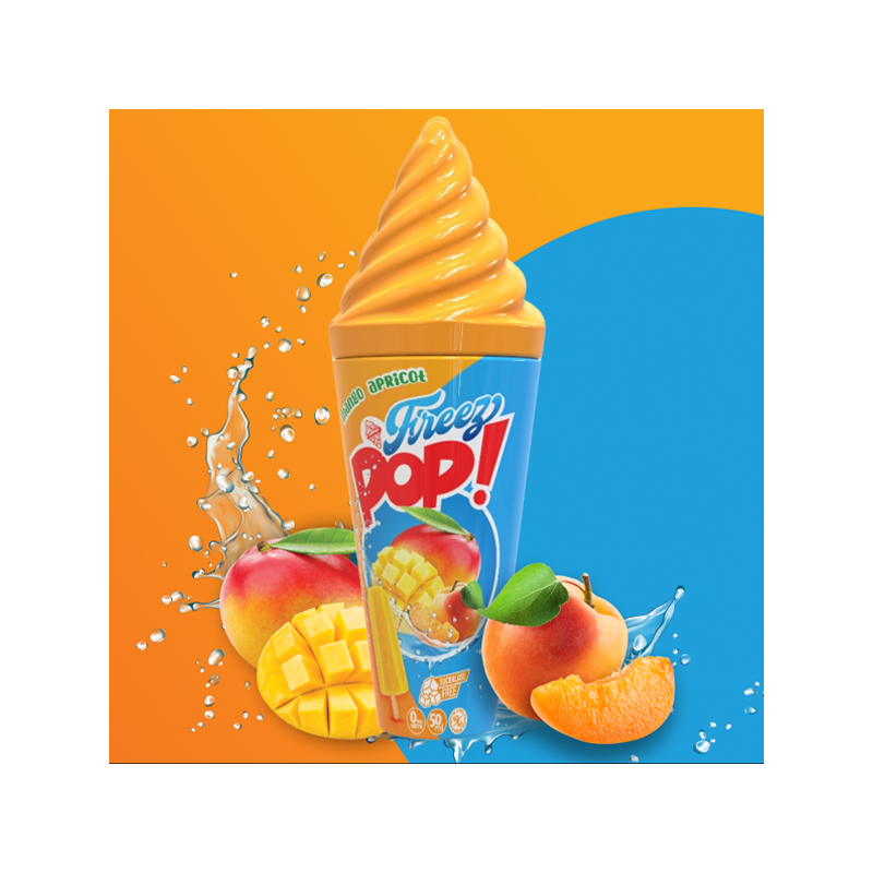 Pop Mango Apricot 50ml Freez Pop - E-cone - Vape Maker