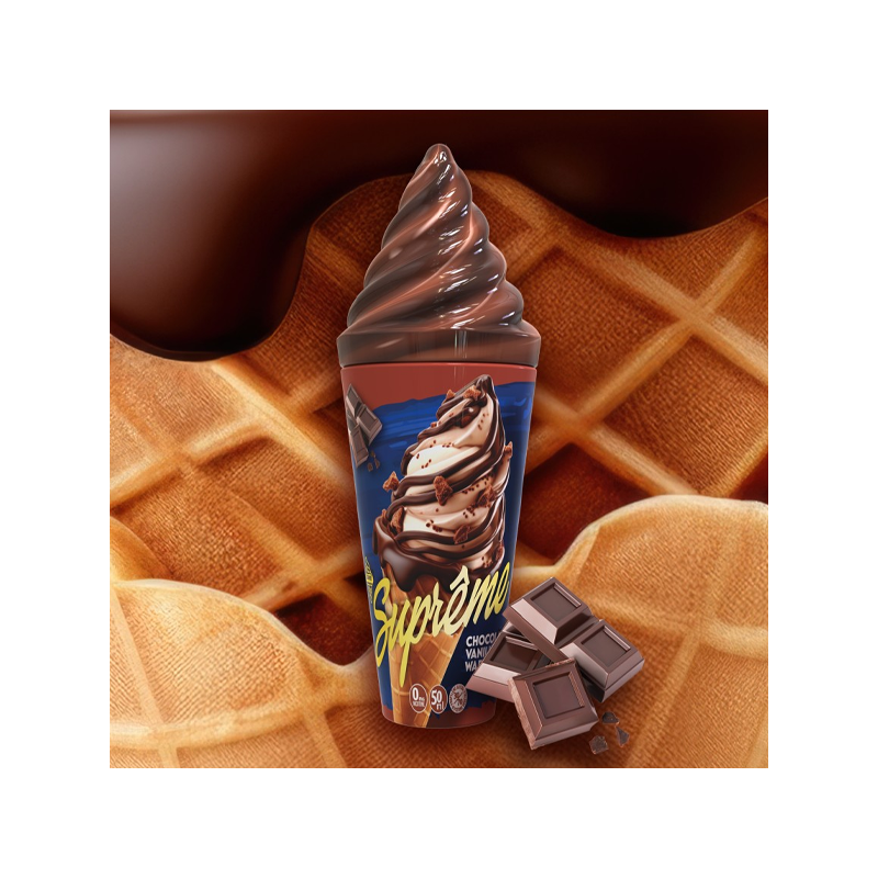 Chocolate Vanille 50ml Suprême - E-cone - Vape Maker