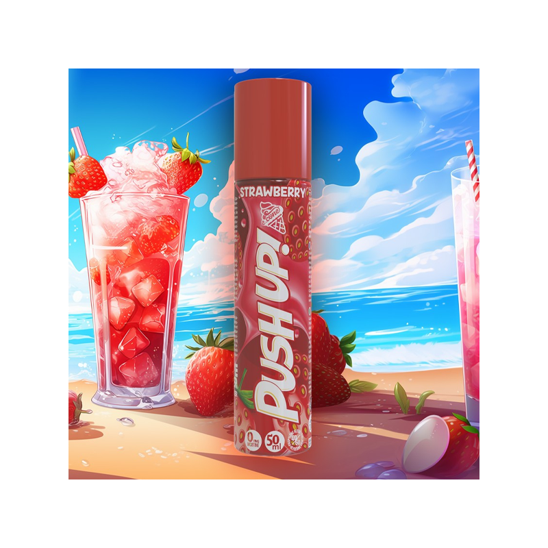 Fraise 50ml Push Up - E-cone - Vape Maker