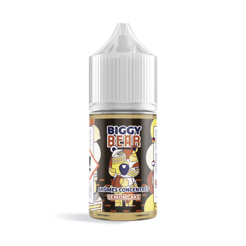 Concentré Lemon Cake 30ml - Biggy Bear (5 pièces) Concentré Lemon Cake 30ml - Biggy Bear (5 pièces)