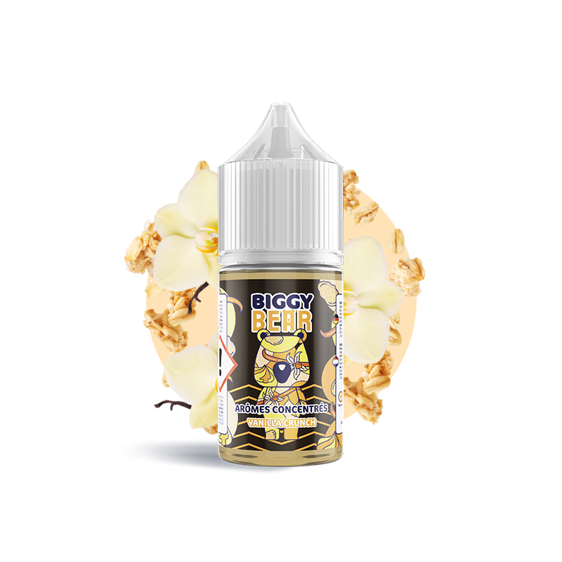 Concentré Vanilla Crunch 30ml - Biggy Bear (5 pièces)