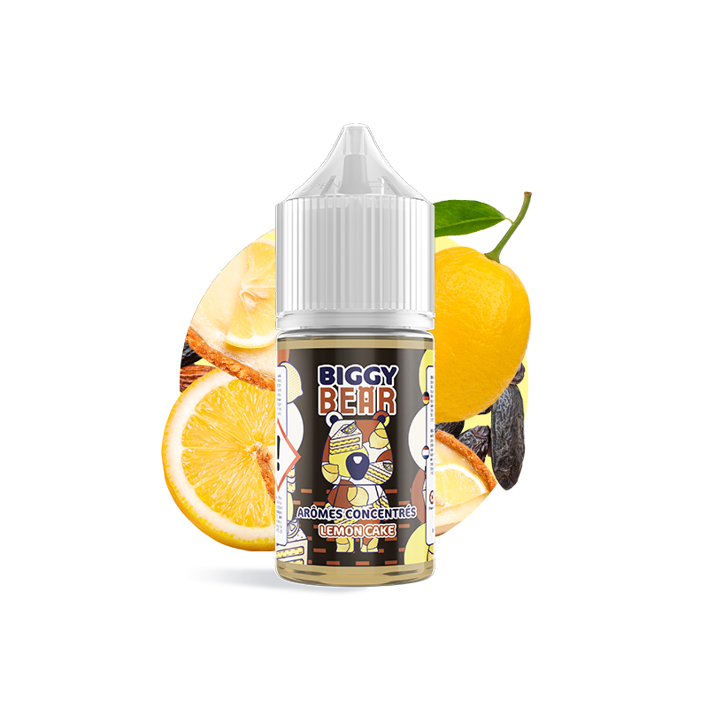 Concentré Lemon Cake 30ml - Biggy Bear (5 pièces)