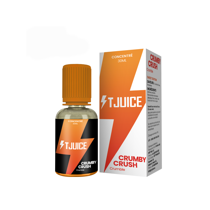 Concentré Crumby Crush 30ml New Collection - TJuice (5 pièces)