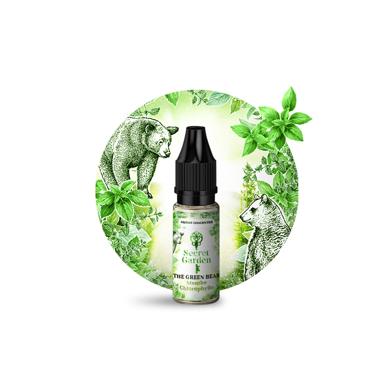 Concentré The Green Bear 10ml Secret Garden - Secret's LAb (10 pièces)