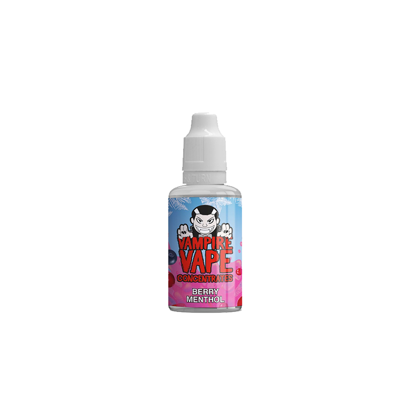 Concentré Berry Menthol 30ml Vampire Vape (5 pièces)