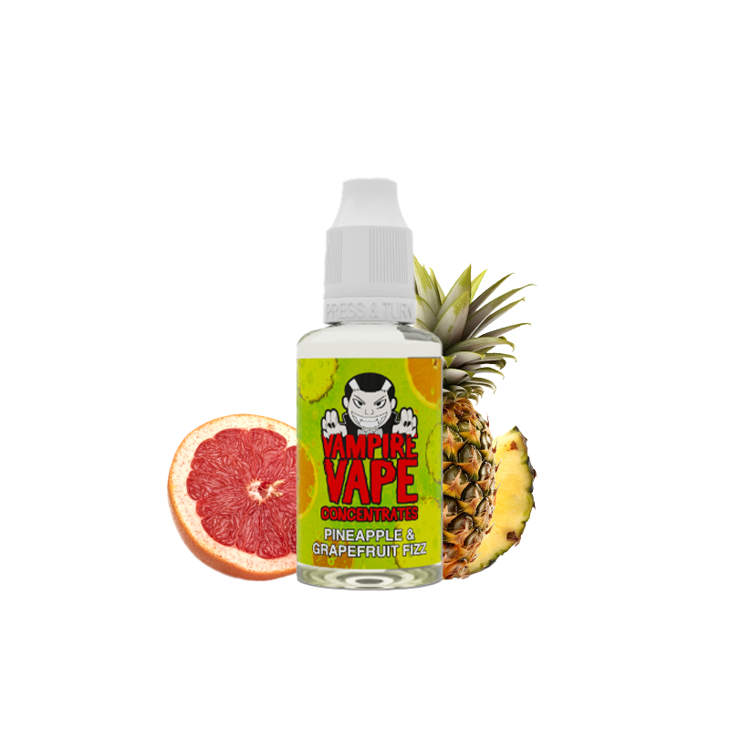 Concentré Pineapple and Grapefruit Fizz 30ml Vampire Vape (5 pièces)