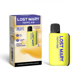 Kit Découverte Tappo Air Yellow/Fruits tropicaux - Lost Mary Kit Découverte Tappo Air Yellow/Fruits tropicaux - Lost Mary
