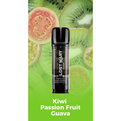Pod Pré-rempli Tappo Passion Kiwi Goyave - Lost Mary Pod Pré-rempli Tappo Passion Kiwi Goyave - Lost Mary