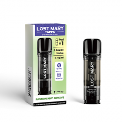 Pod Pré-rempli Tappo Passion Kiwi Goyave - Lost Mary Pod Pré-rempli Tappo Passion Kiwi Goyave - Lost Mary