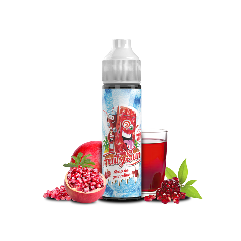 Sirop de Grenadine 50ml Fruity Sun Edition Rubis - Secret's LAb