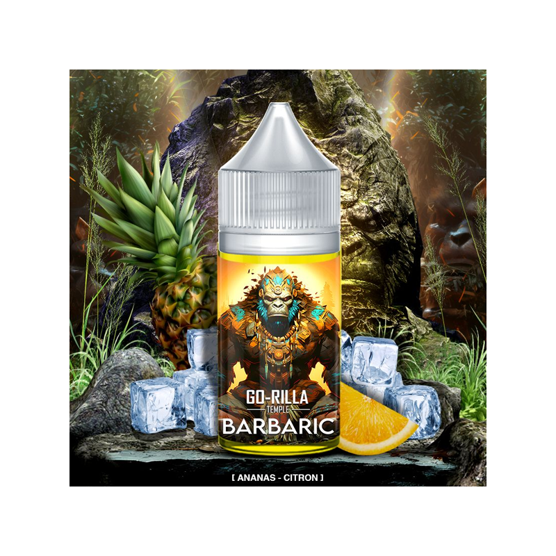 Concentré Go-rilla Temple Barbaric 30ml - Go-rilla - Vape Connection (5 pièces)