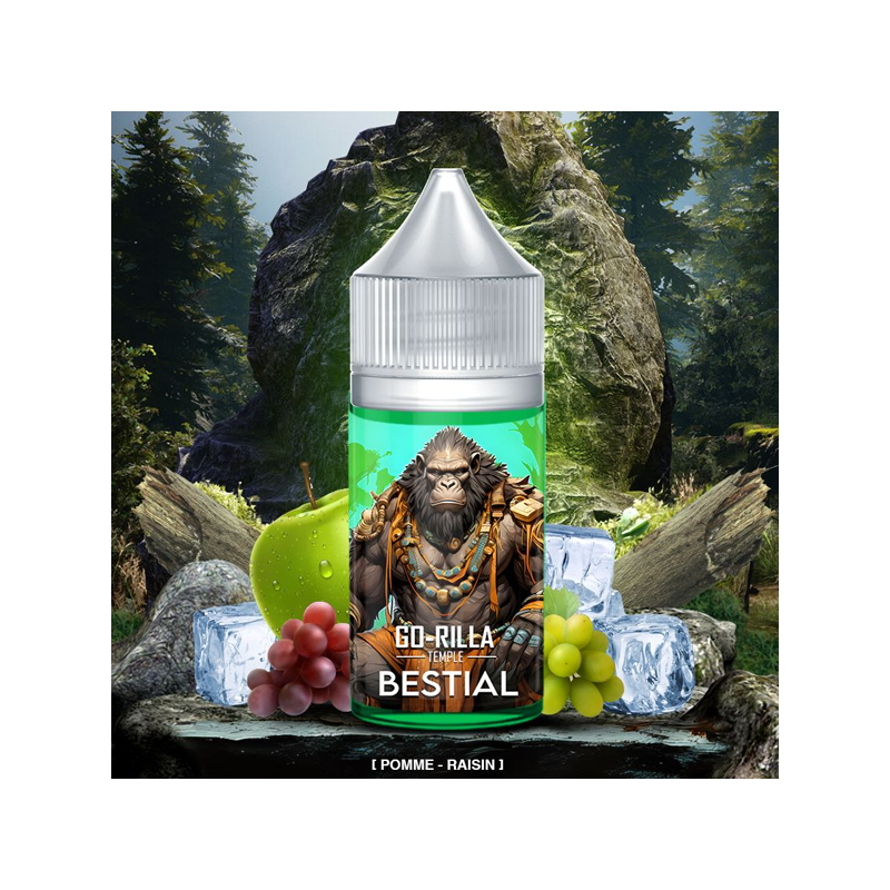 Concentré Go-rilla Temple Bestial 30ml - Go-rilla - Vape Connection (5 pièces)