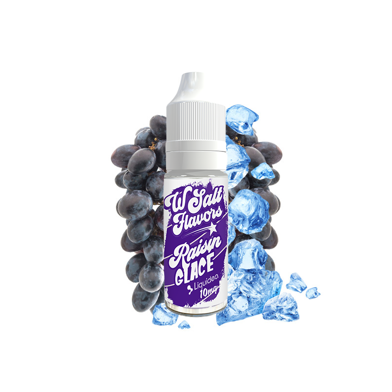 Raisin Glacé 10ml Wsalt Flavors by Liquideo (8 pièces)