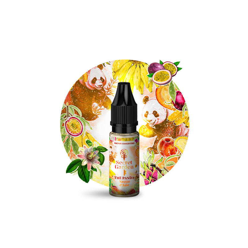 Concentré The Panda 10ml Secret Garden - Secret's LAb (10 pièces)