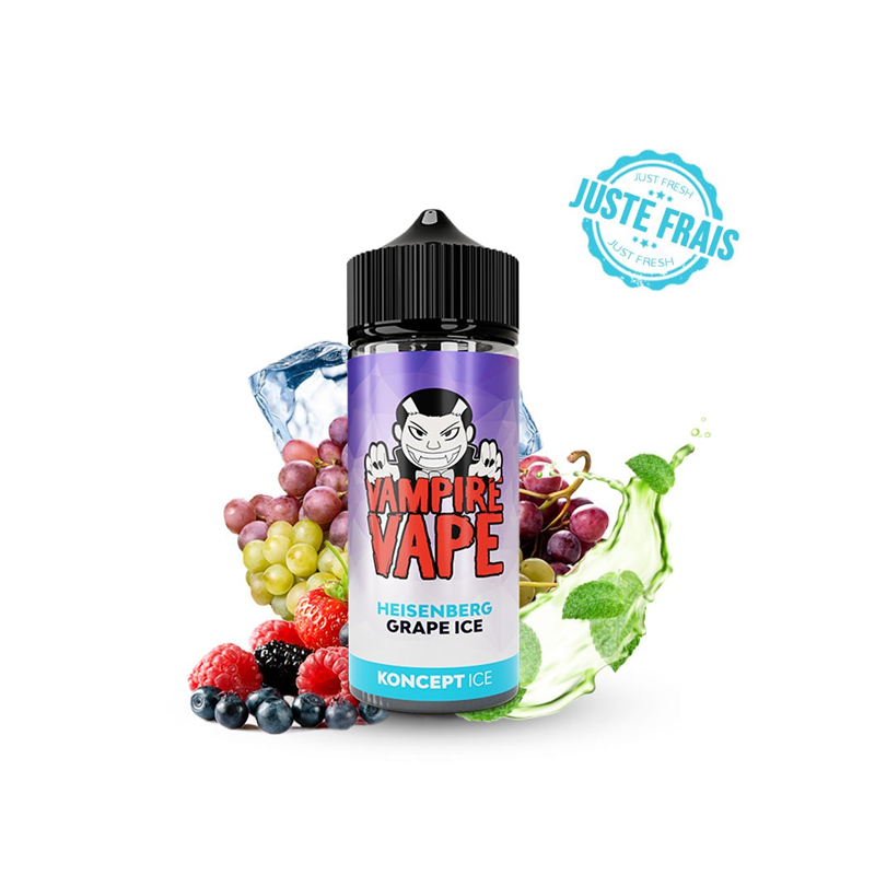 Heisenberg Grape Ice 100ml - Vampire Vape