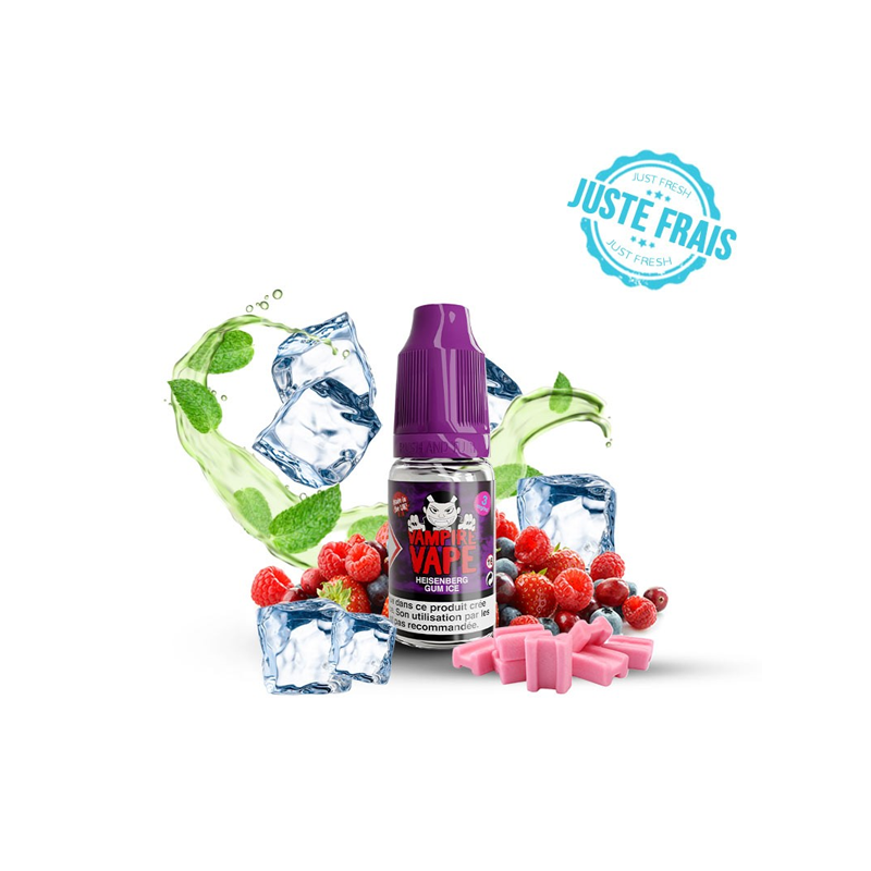 Heisenberg Gum Ice 10ml - Vampire Vape