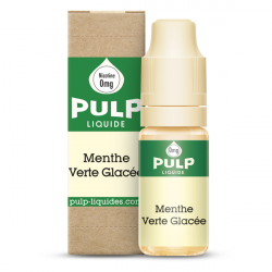 Menthe Verte Glacée 10 ml Pulp (10 pièces)
