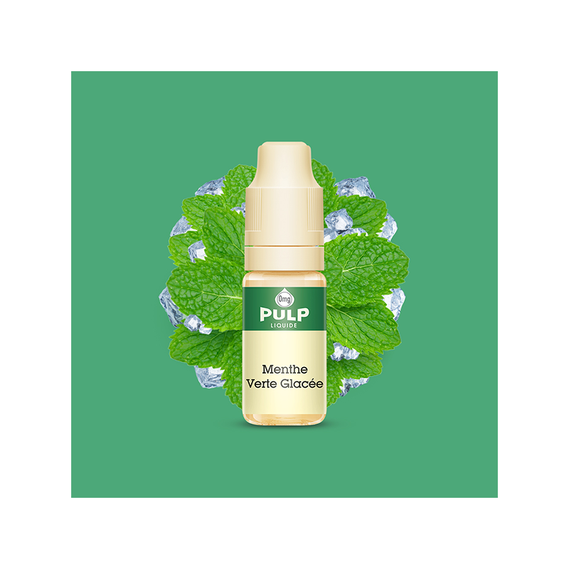 Menthe Verte Glacée 10 ml Pulp (10 pièces)