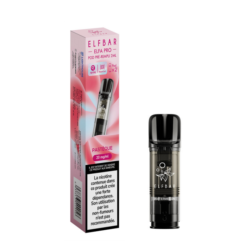 Pastèque 2ml Elfa Pro - ElfBar (pack de 2)