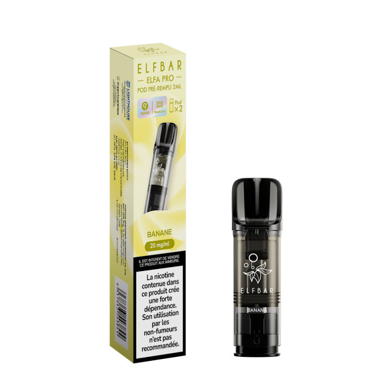 Banane 2ml Elfa Pro - ElfBar (pack de 2)