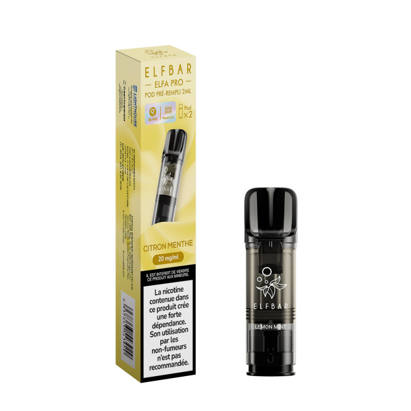 Citron Menthe 2ml Elfa Pro - ElfBar (pack de 2)