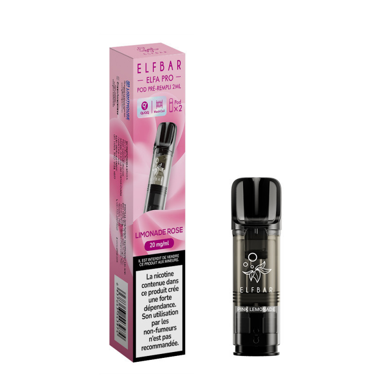 Limonade Rose 2ml Elfa Pro - ElfBar (pack de 2)